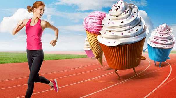 Ernährung und Sport, um Gewicht zu verlieren